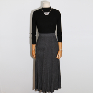 Checked Mermaid Unavailable Fall Winter Woolen Loo