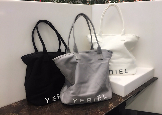 Colorless canvas eco bag full-bodied comfortably d