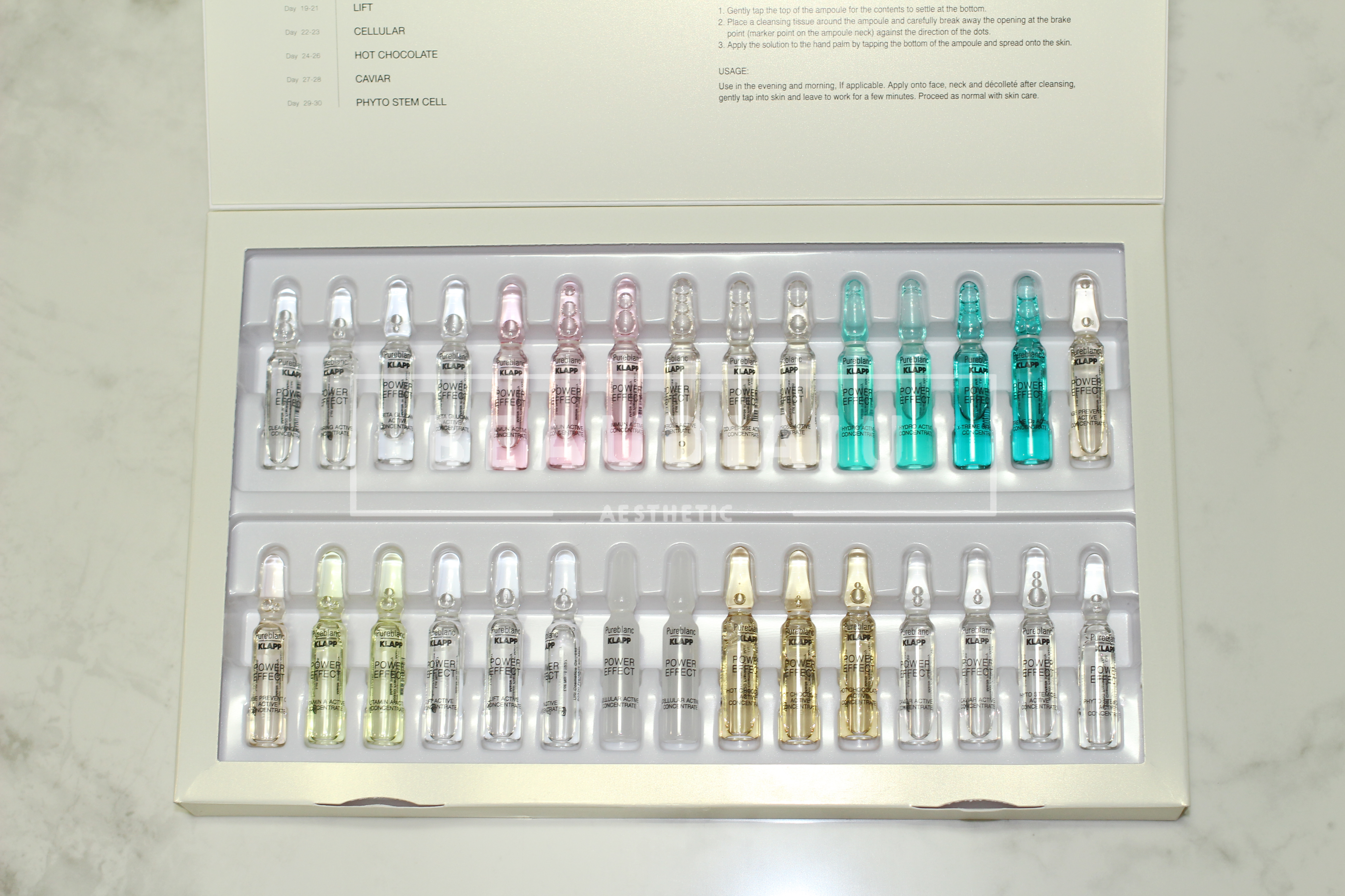 Clamp Special 30 Days DAYS Ample + 1 box gift Esth