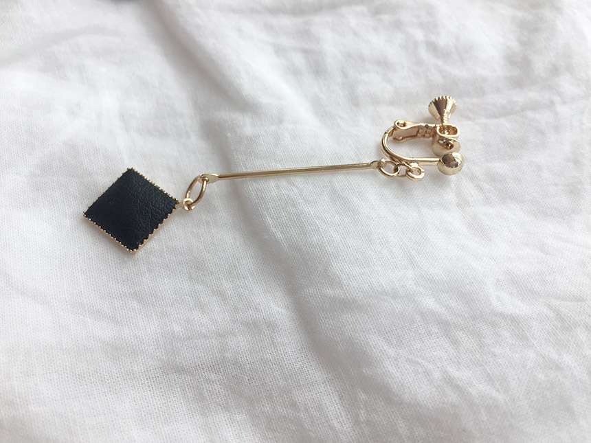 Uncut leather tassel drop earrings earrings unique