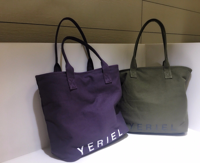 Colorless canvas eco bag full-bodied comfortably d