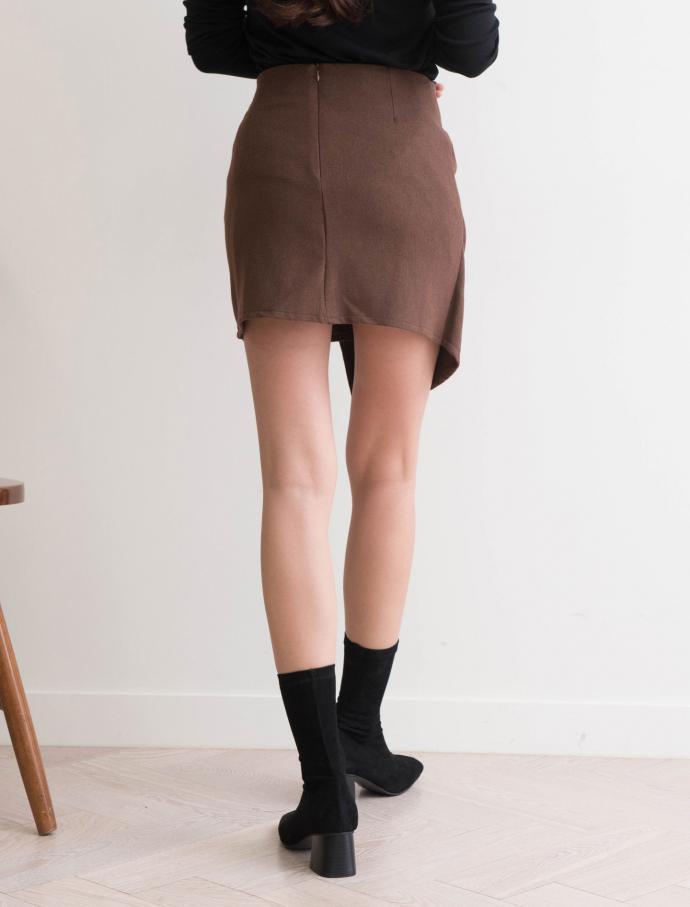 Kane's Slim Suede Middle Angle Boots 6cm Span A