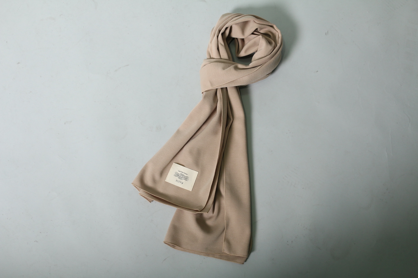 Self-produced cotton scarf muffler black blue Scar