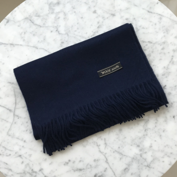 Winter Wool 100 Muffler - 10 Color Unisex Public G