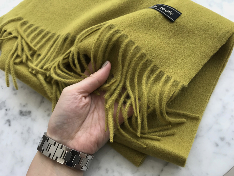 Winter Wool 100 Muffler - 10 Color Unisex Public G