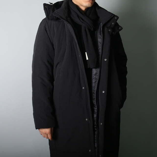 Self-produced cotton scarf muffler black blue Scar