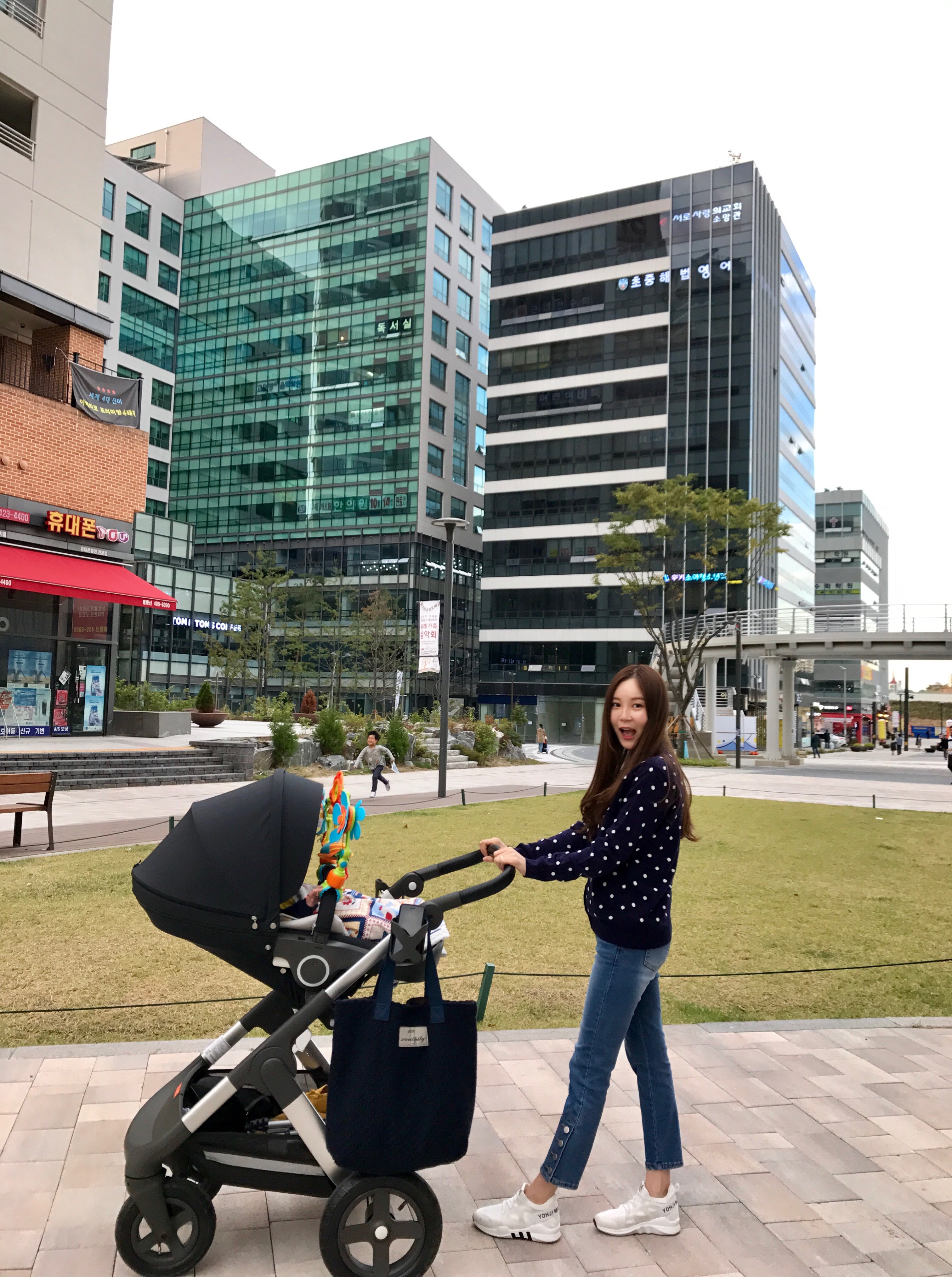 Mai Young Casual Eco Bag Coordinate Shoulder Bag L