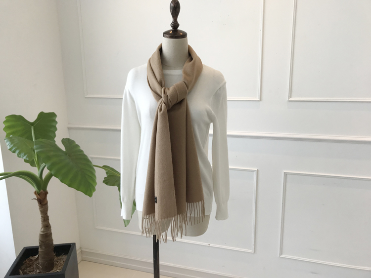 Winter Wool 100 Muffler - 10 Color Unisex Public G