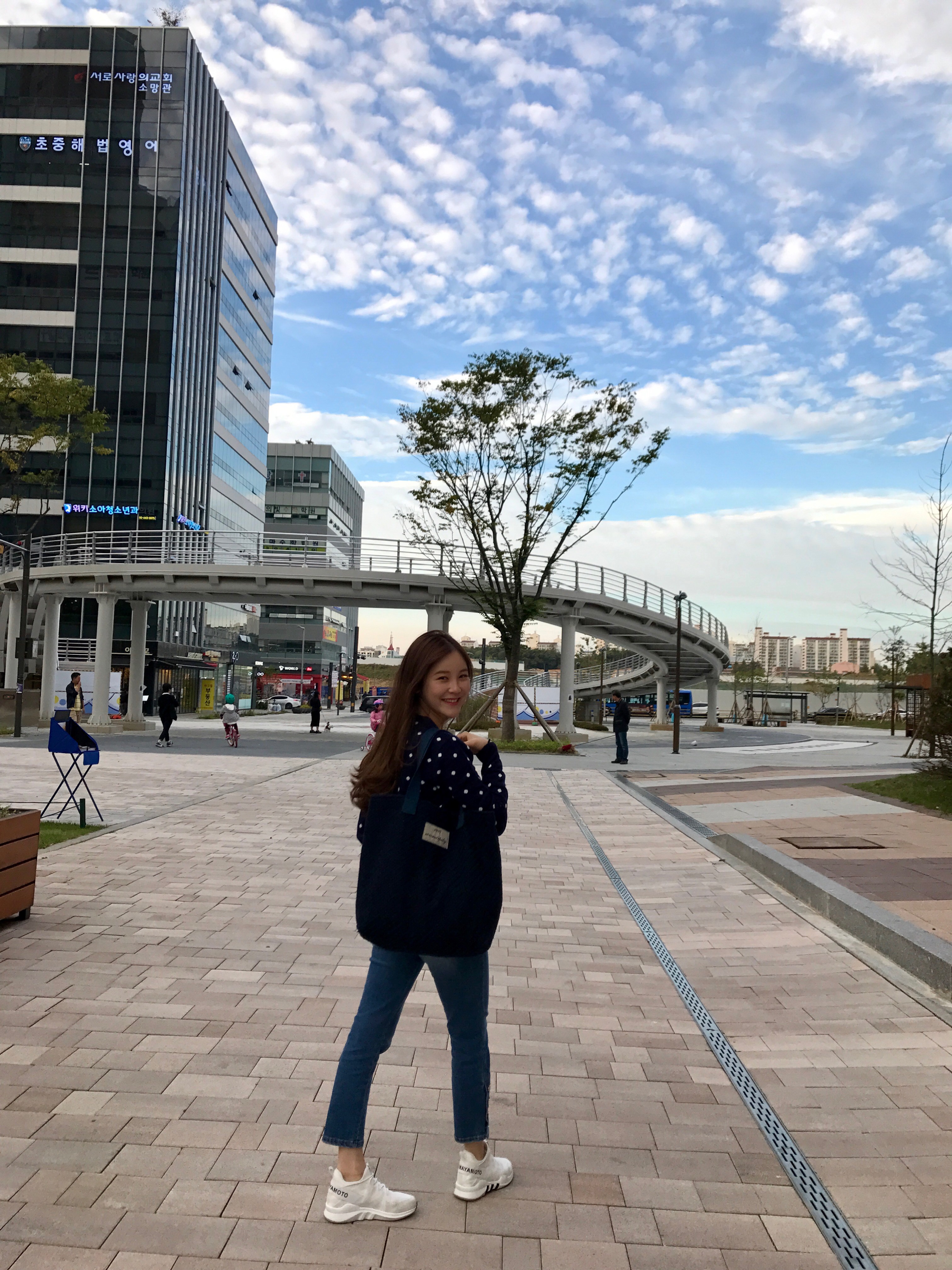 Mai Young Casual Eco Bag Coordinate Shoulder Bag L