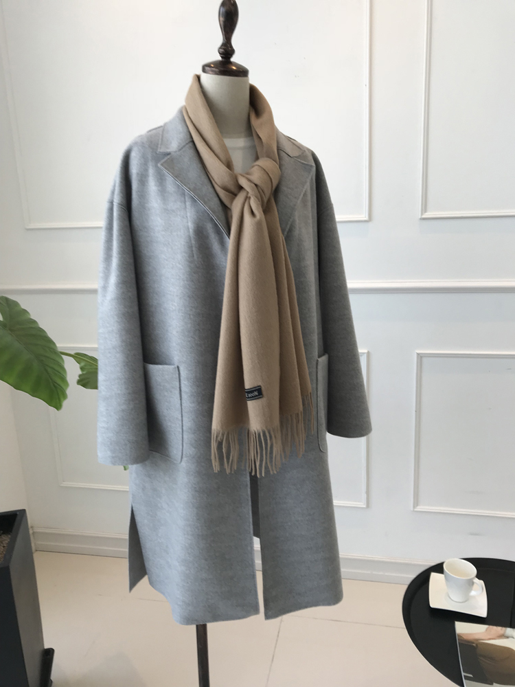 Winter Wool 100 Muffler - 10 Color Unisex Public G