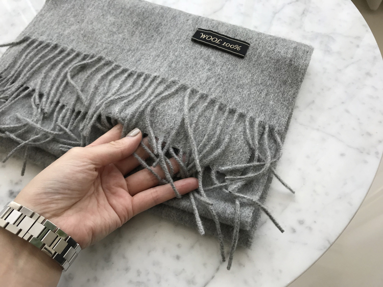 Winter Wool 100 Muffler - 10 Color Unisex Public G