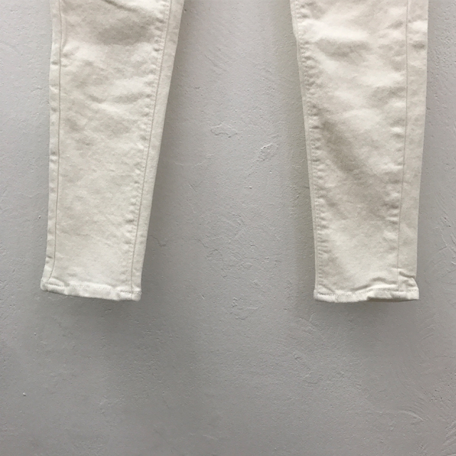 Korea Jeans Pants White Skinny Brushed Jeans Winte