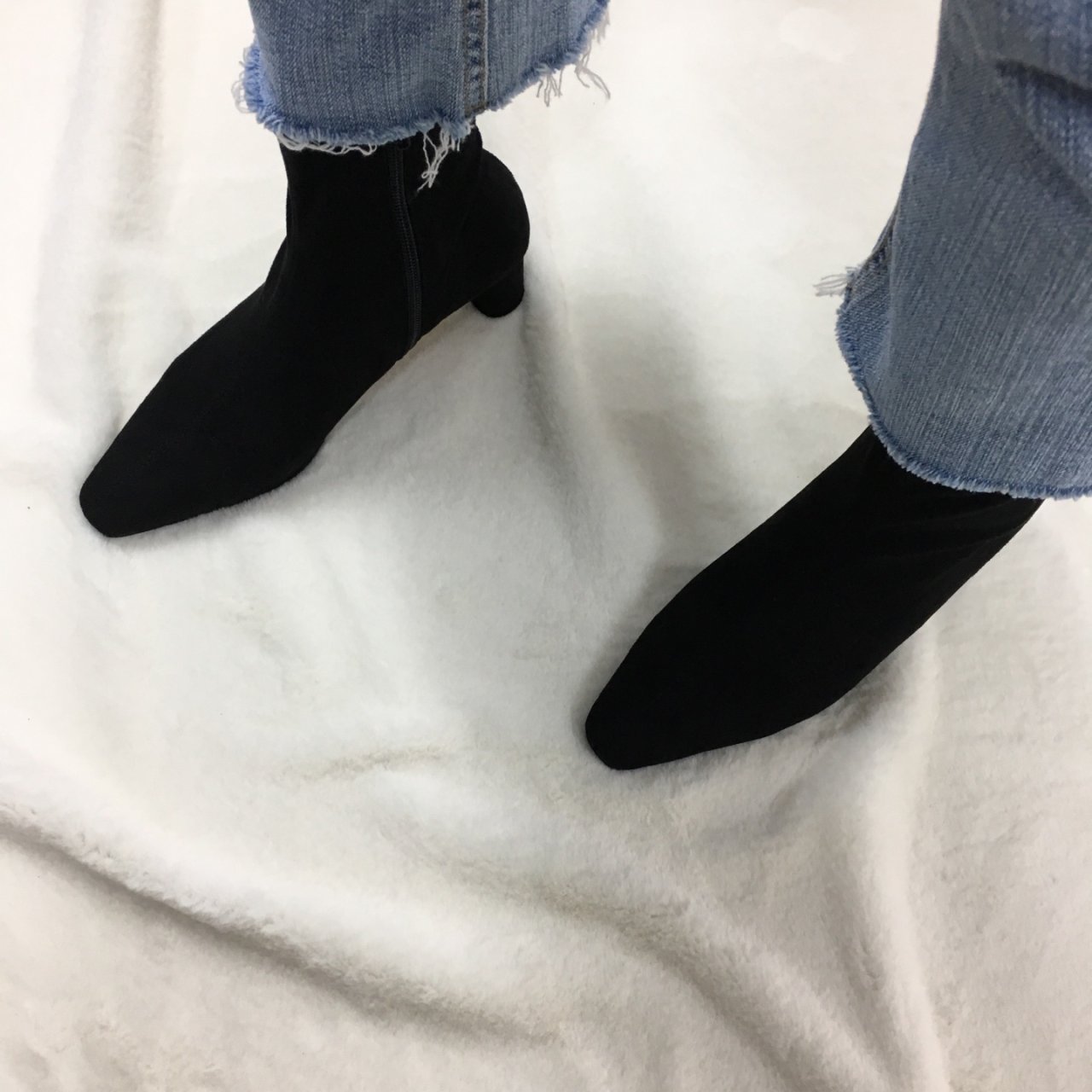 Middle Suede Angle Boots Span Ankle Hill Socks Soc