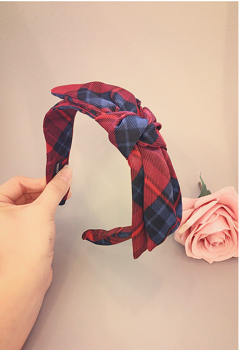Hair Accessories Urban Popular Check Winter King R