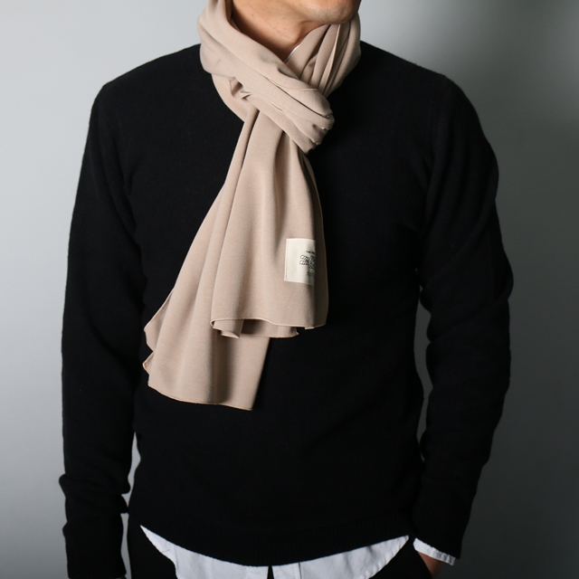 Self-produced cotton scarf muffler black blue Scar