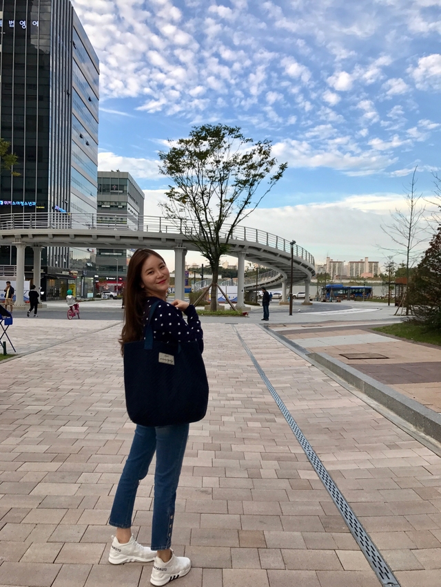 Mai Young Casual Eco Bag Coordinate Shoulder Bag L