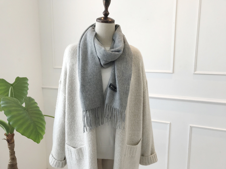 Winter Wool 100 Muffler - 10 Color Unisex Public G