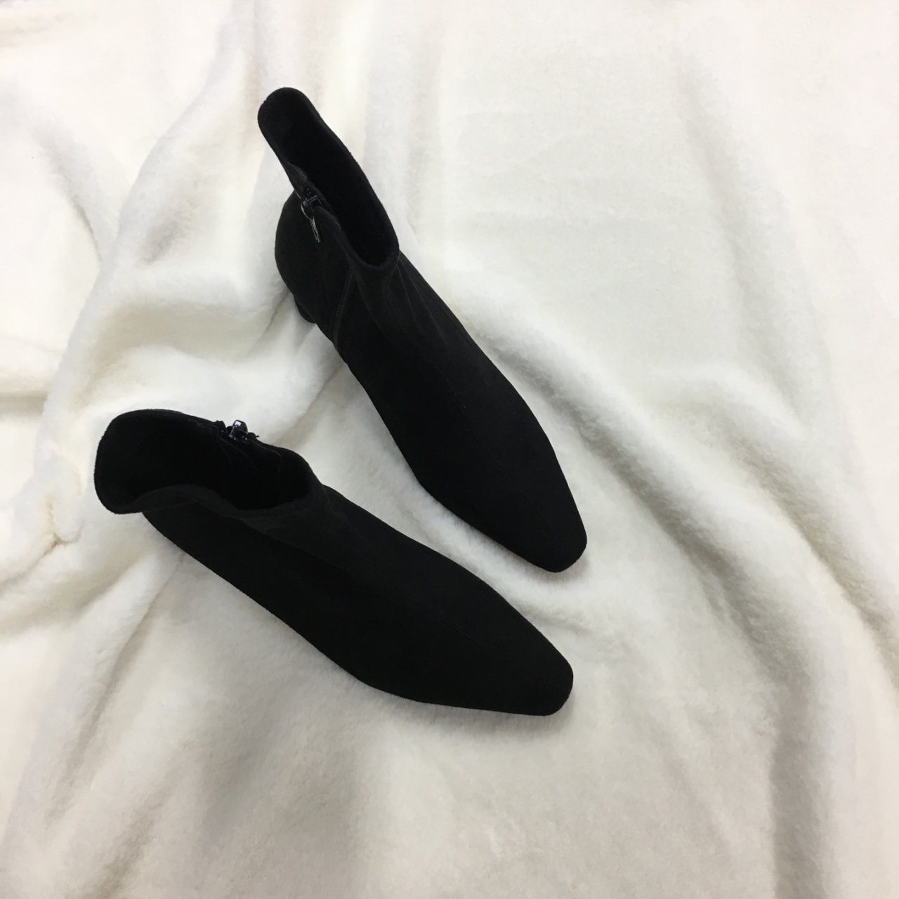 Middle Suede Angle Boots Span Ankle Hill Socks Soc