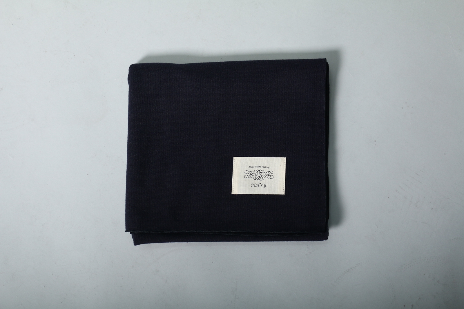 Self-produced cotton scarf muffler black blue Scar