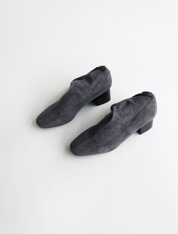 Kane's Slim Suede Middle Angle Boots 6cm Span A