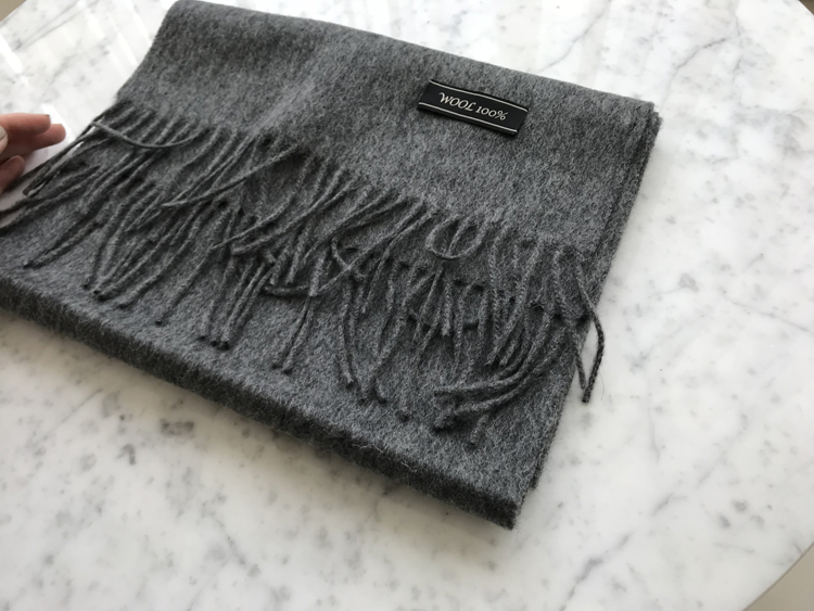 Winter Wool 100 Muffler - 10 Color Unisex Public G