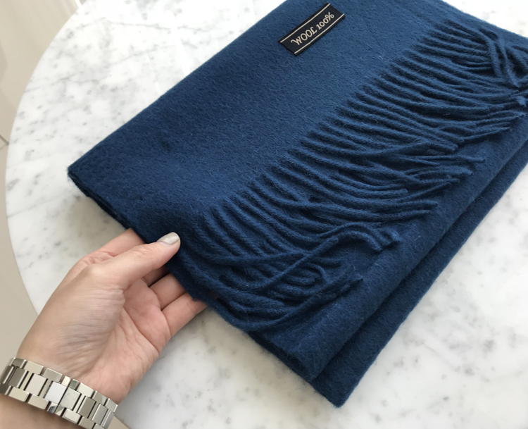 Winter Wool 100 Muffler - 10 Color Unisex Public G