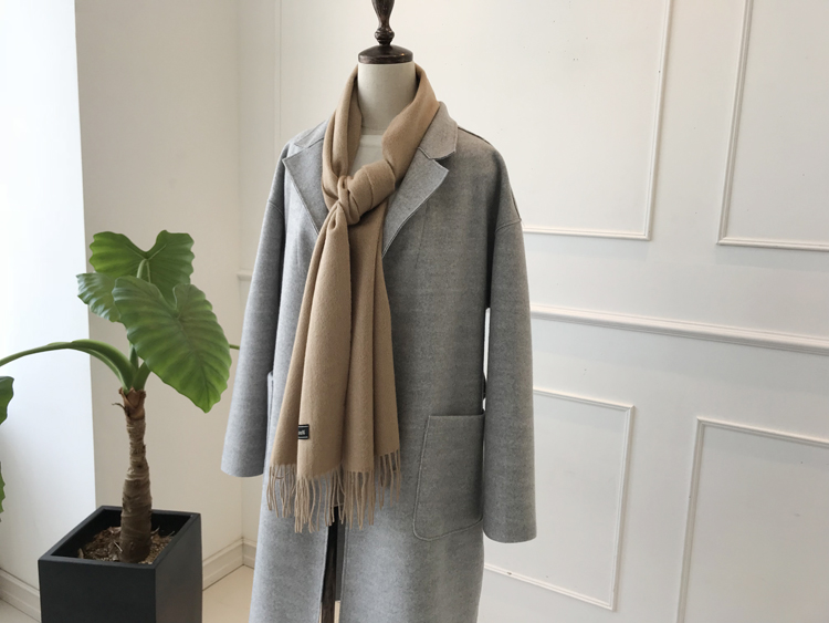 Winter Wool 100 Muffler - 10 Color Unisex Public G