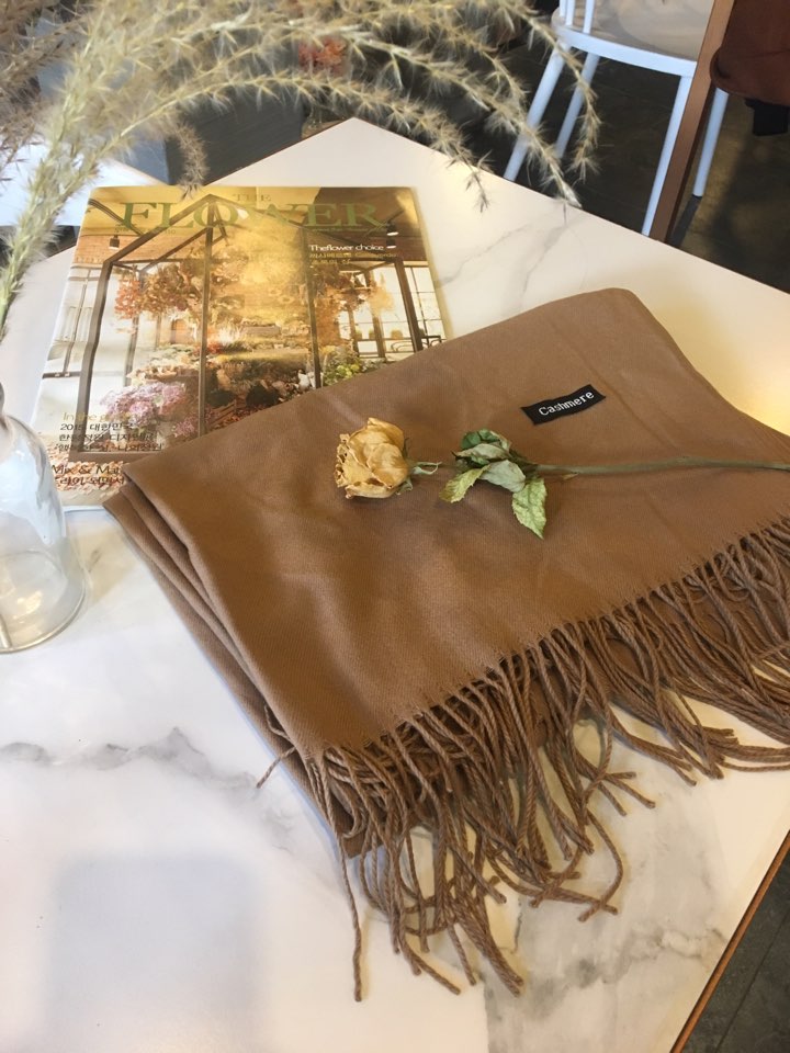 Winter cashmere muffler female man shawl gift girl