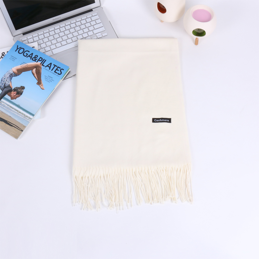 Premium Cashmere 80 muffler gift wrapping unisex p