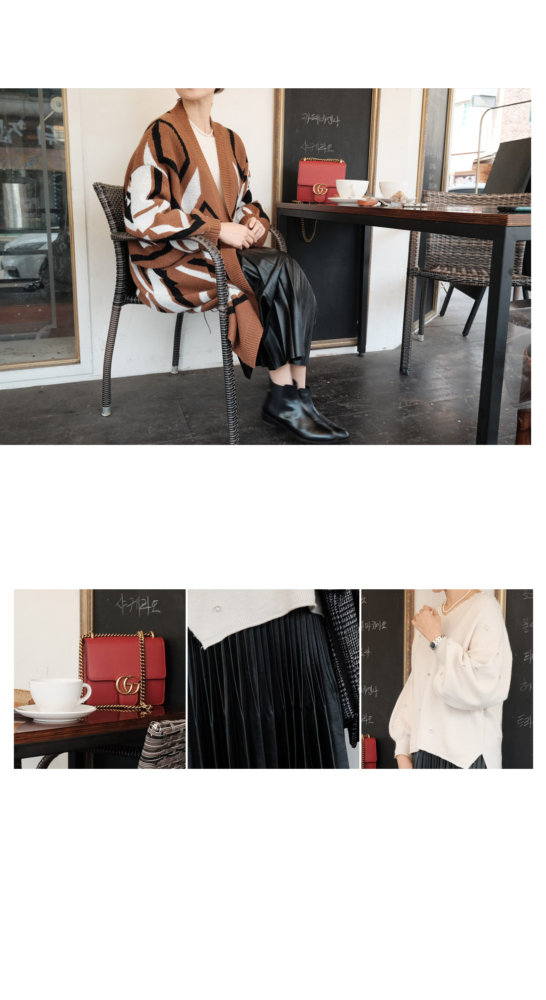 Bloom Mono Premium Reza Long Pleated Skirt Easy Bl