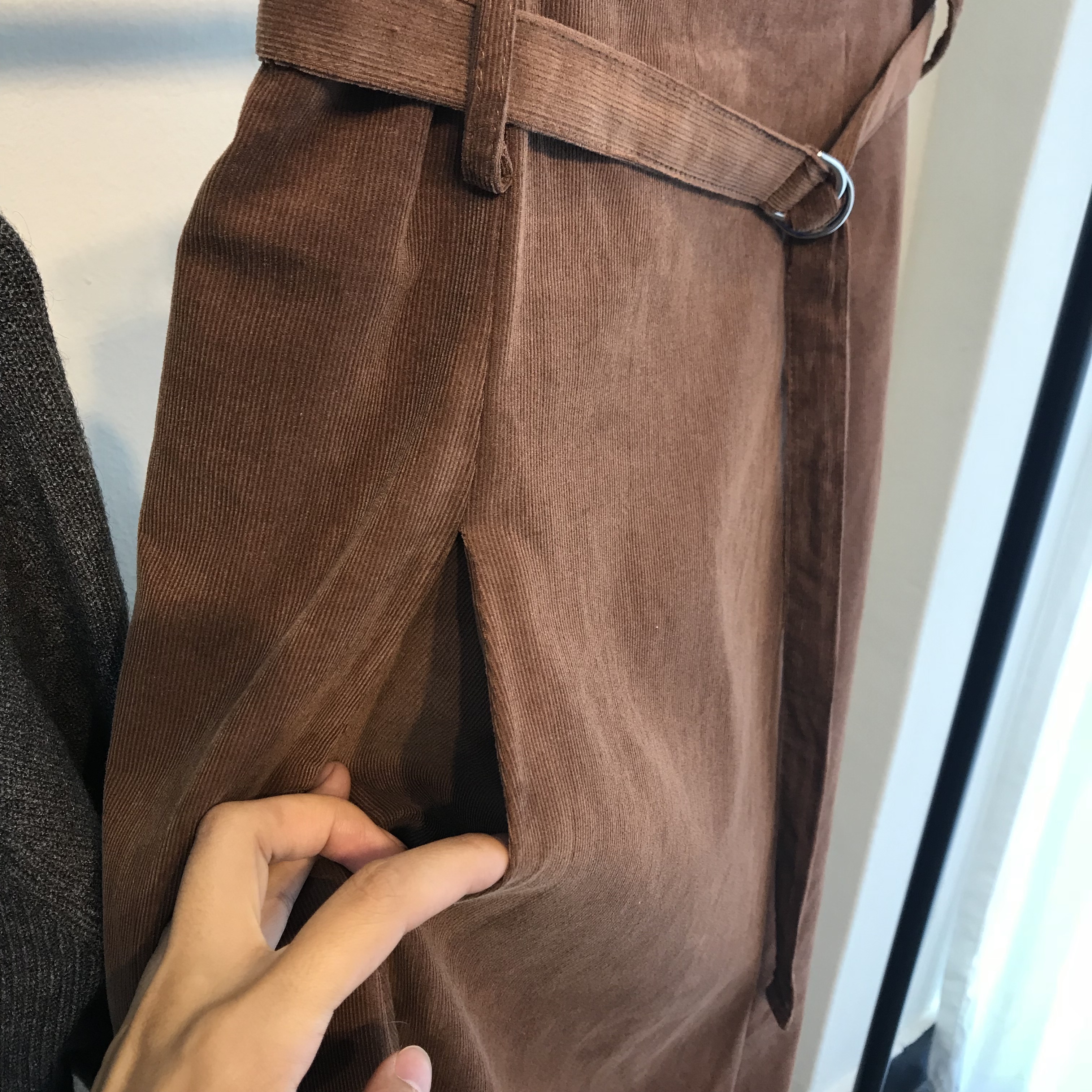 Long skirt 2color skirt autumn