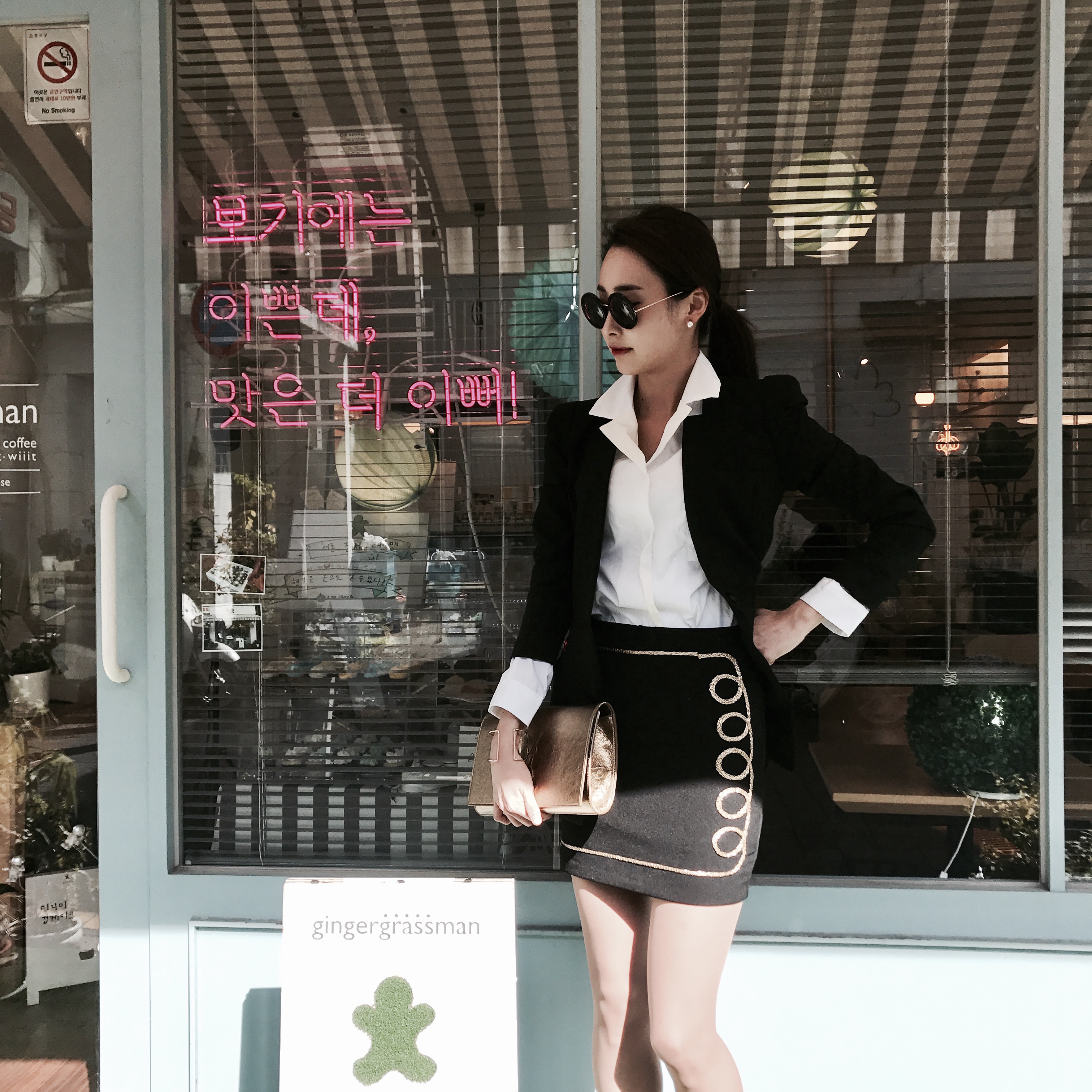 Gold ring skirt pants mini skirt sexy girl crush l