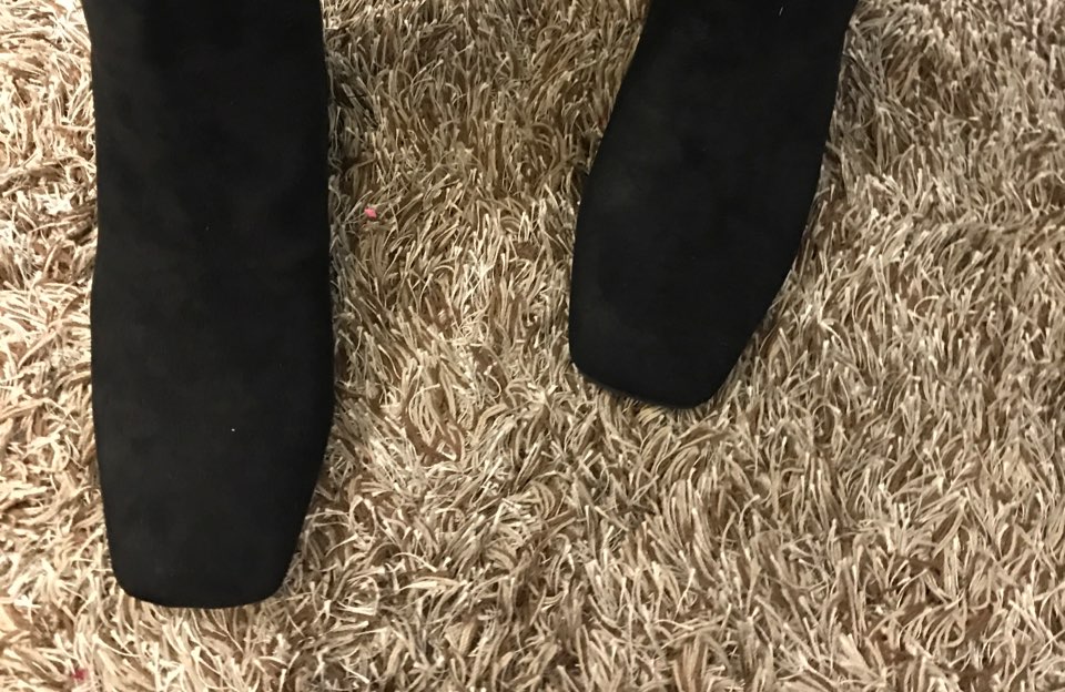 Suede Angle Boots Material Chic Mood Trendy Stylis