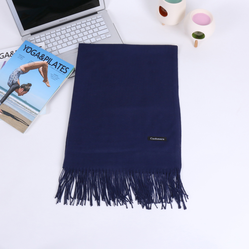 Premium Cashmere 80 muffler gift wrapping unisex p