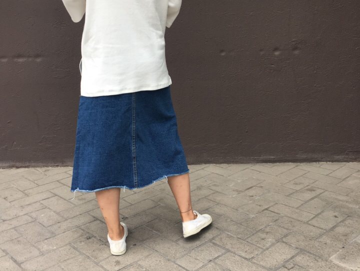 Denim Skirt This line Daily denim skirts Coats and