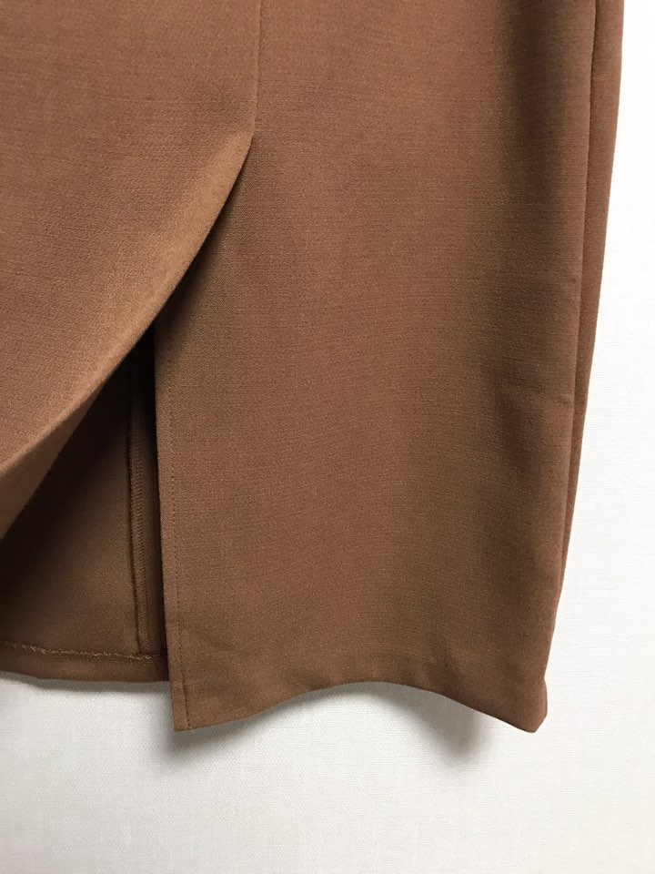 Autumn H line high waist long skirts coordination 