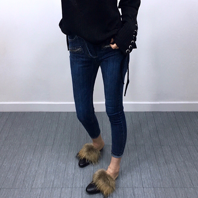 Korea Jeans Pants Jincheng Skinny Vickers Denim Pa