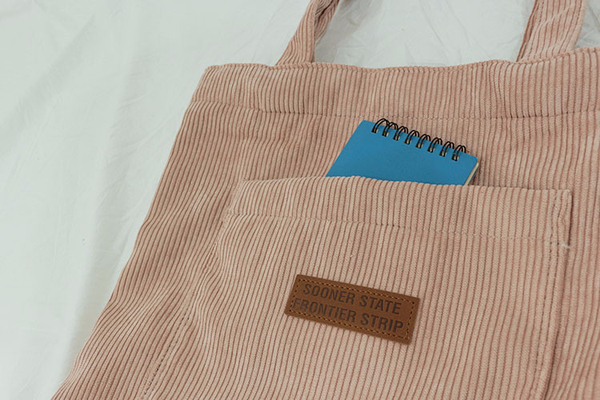 Domestic Golden pocket Eco-bag 4 colors Corduroy D