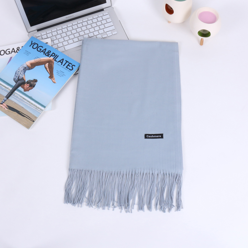 Premium Cashmere 80 muffler gift wrapping unisex p
