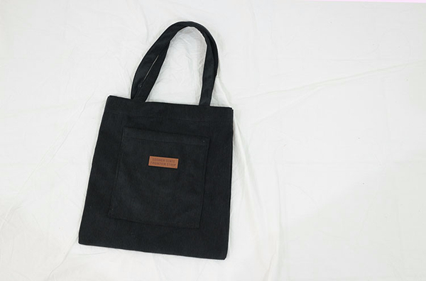 Domestic Golden pocket Eco-bag 4 colors Corduroy D