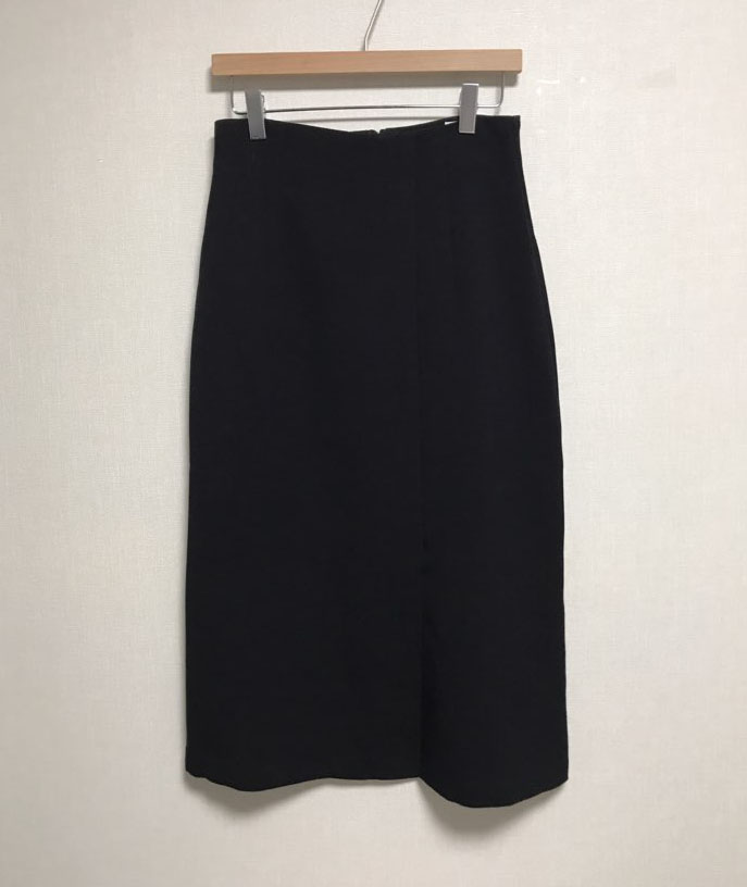 Autumn H line high waist long skirts coordination 