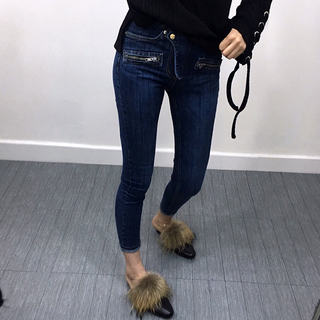 Korea Jeans Pants Jincheng Skinny Vickers Denim Pa