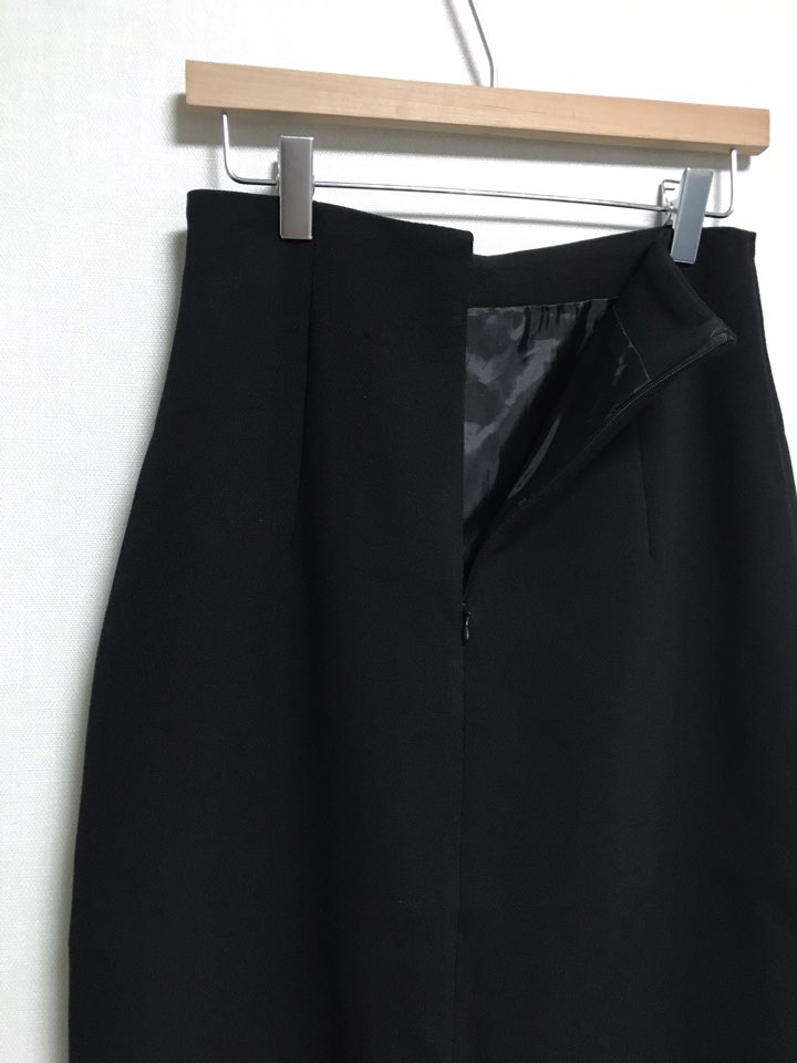 Autumn H line high waist long skirts coordination 