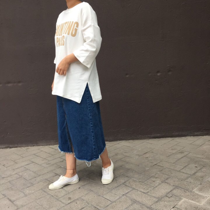 Denim Skirt This line Daily denim skirts Coats and