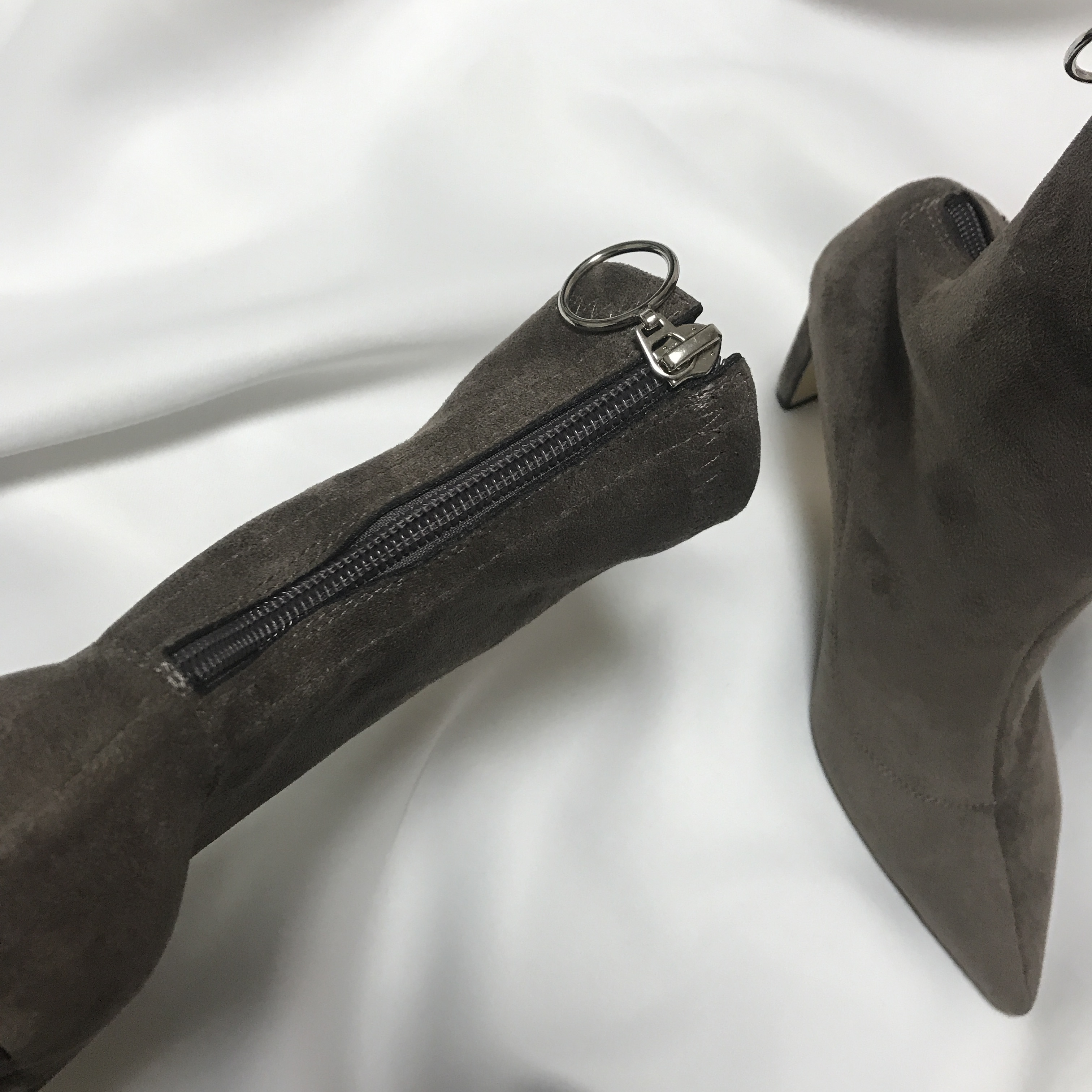 Suede angle boots 20s 4455 size 66 women