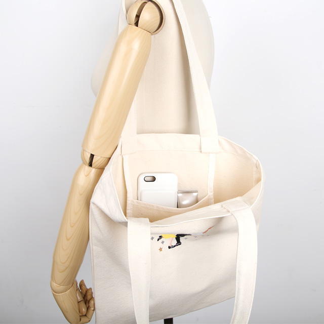 Lara Land Embroidery Eco Bag embroidery Women's