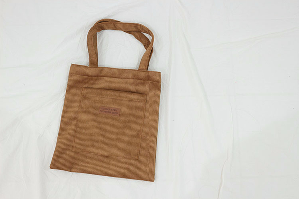 Domestic Golden pocket Eco-bag 4 colors Corduroy D