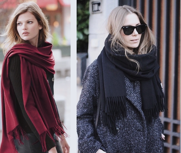Cashmere muffler shawl Couple gift boyfriend girl
