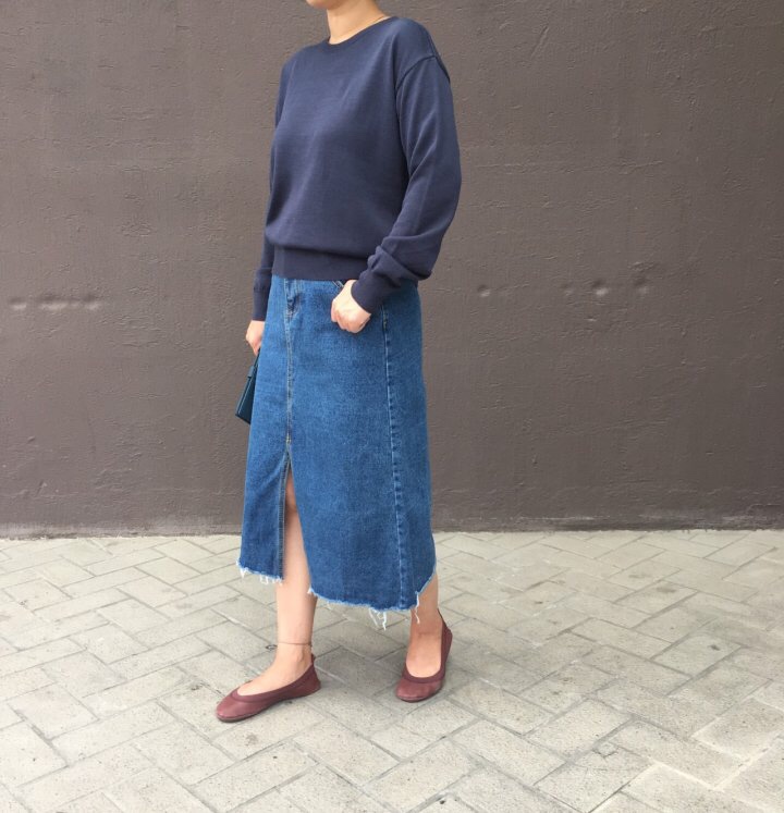 Denim Skirt This line Daily denim skirts Coats and