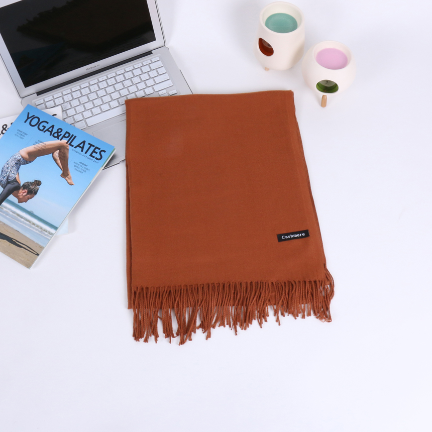 Premium Cashmere 80 muffler gift wrapping unisex p